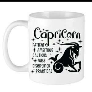 *Coffee mug, ZODIAC Capricorn